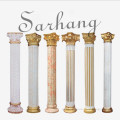 Western design wholesale famous decorative natural stone marble pillar column